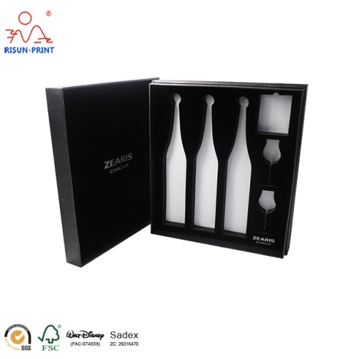 Black Wine Packaging Box