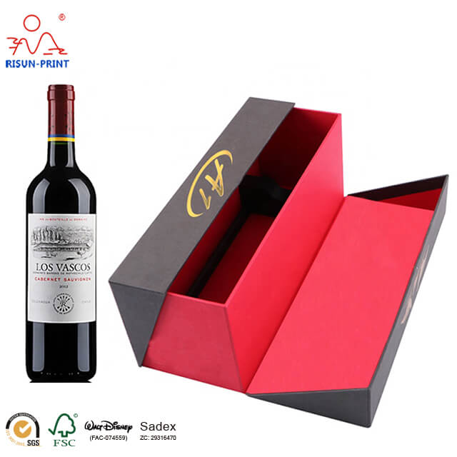 Wine Carrier Box With Partitions