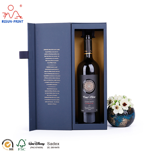 Red wine packaging gift box