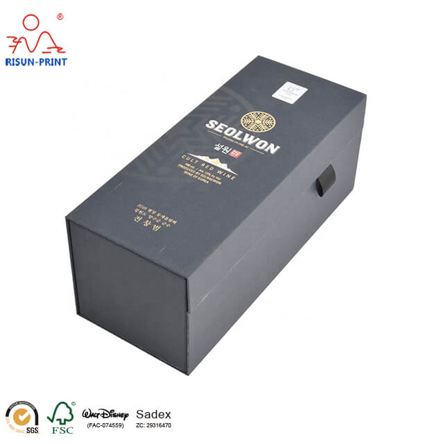 customized wine packaging box design