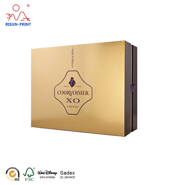 Courvoisier XO Cognac Gift Pack box