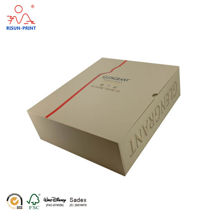 High-end whisky and foreign wine packaging boxes
