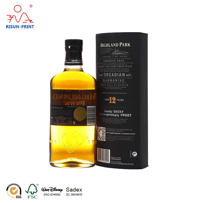 Whisky Highland Park packaging design