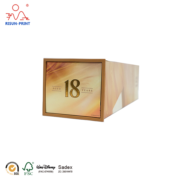 Caja de whisky personalizada de fábrica