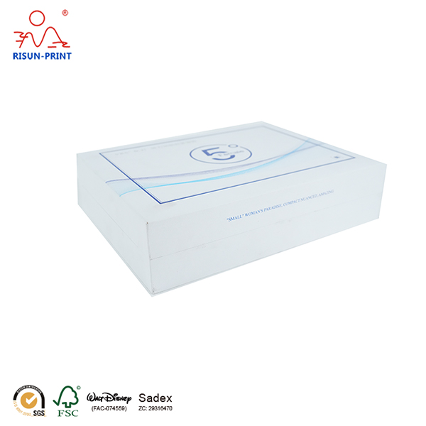 Caja cosmética de embalaje de perfume de papel