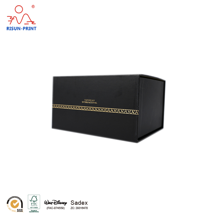  Premium Embossed Gold Foil Stamped Book Shaped Box