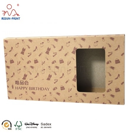 Kraft Paper Packaging Box For Gift