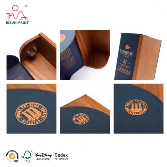  Whiskey Packaging Wooden Box