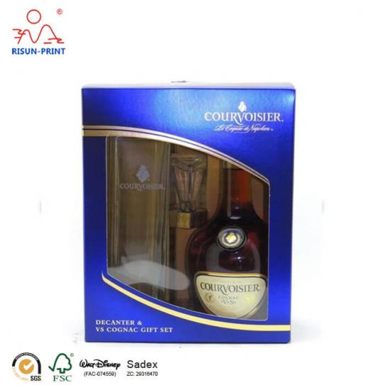 Cognac gift box glasses Set