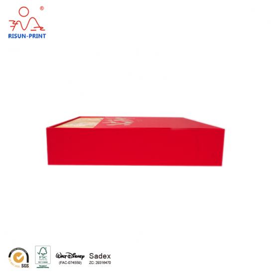 Embalaje de caja de regalo de doble puerta de diseño